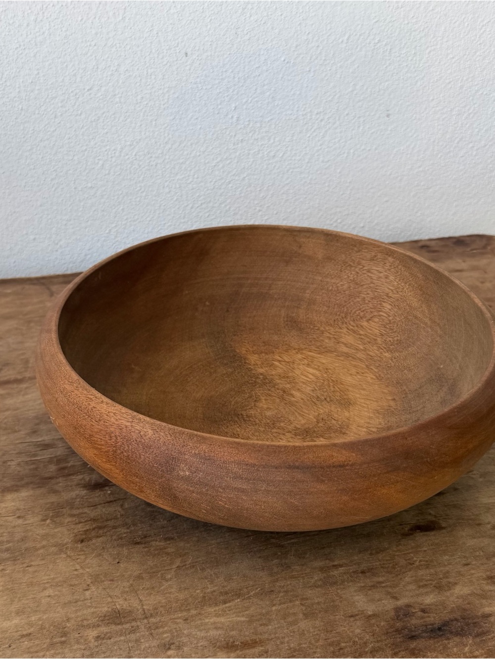 Vintage wood bowl